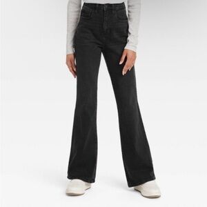 Universal Thread High Rise Black Flare Jeans